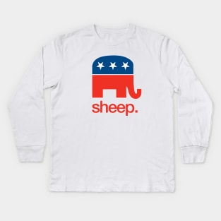 GOP Sheep Kids Long Sleeve T-Shirt